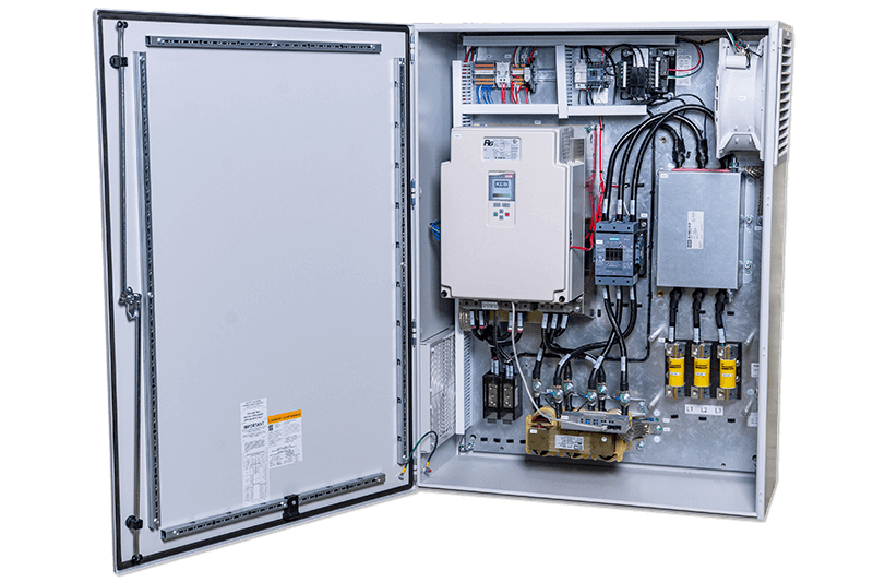 easy to install self-contained Regenerative drive panel