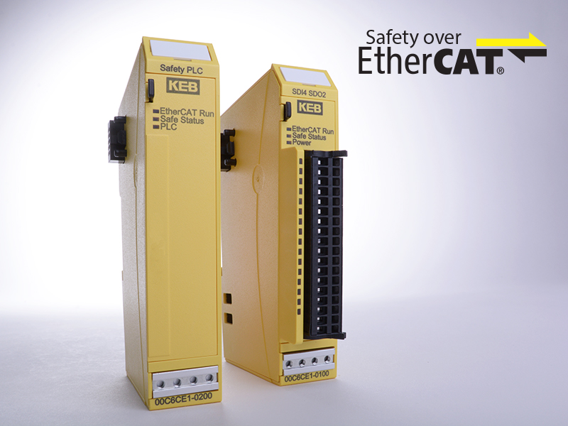 this is why functional safety over ethercat products are important - KEB FSoE PLCs and IO modules