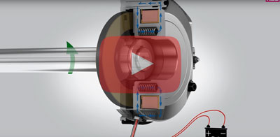 A video demonstration on how Spring Applied Brakes work.