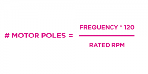 motor poles equation