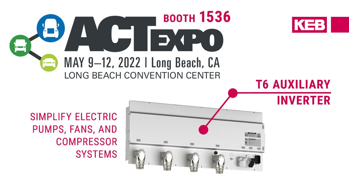 T6 Auxiliary Inverter ACT Expo 2022