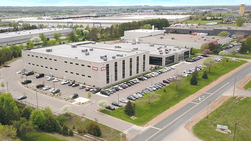 Drone Picture of KEB North America manufacturing production facility